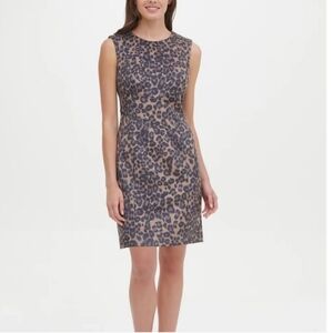 Tommy Hilfiger Leopard Print Dress